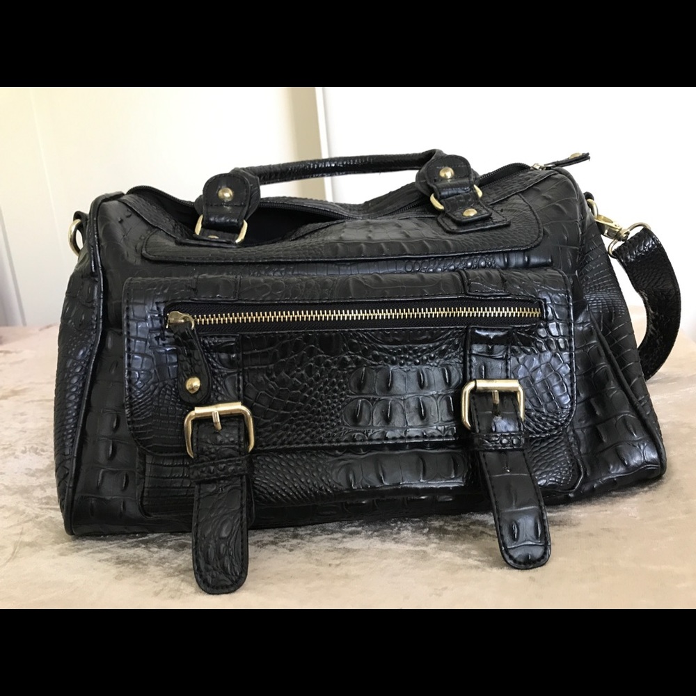 faux alligator purse NEW
